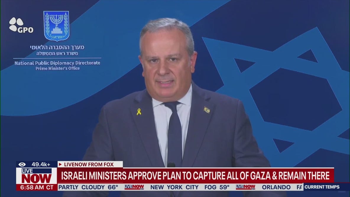 Israeli government provides update on war